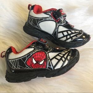 Spider-Man toddler shoes, size 7